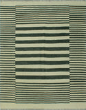 Winchester Binnur Ivory/Black Rug, 5'1 x 6'7