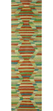 Winchester Lowell Rust/Green Runner, 2'8 x 9'7