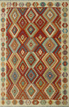 Sangat Ayobami Rust/Ivory Rug, 6'9 x 10'0