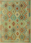 Sangat Sherrie Ivory/Rust Rug, 7'0 x 9'6