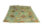 Sangat Sherrie Ivory/Rust Rug, 7'0" x 9'6"