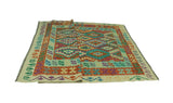 Sangat Gwandoya Ivory/Purple Rug, 6'10" x 9'10"