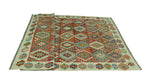 Sangat Deste Rust/Ivory Rug, 6'9" x 9'8"