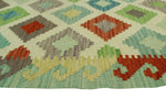 Winchester Covell Ivory/Lt. Green Rug, 4'0" x 5'11"