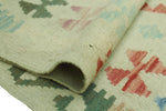 Sangat Mohammed Lt. Green/Green Rug, 3'3" x 4'10"