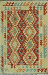 Winchester Lyman Lt. Green/Rust Rug, 3'4 x 4'10