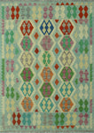 Sangat Ardelia Lt. Green/Rust Rug, 4'10 x 6'8