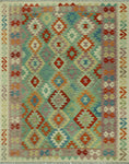 Sangat Jalil Ivory/Purple Rug, 5'6 x 6'6