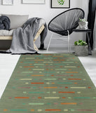 Winchester Adunbi Grey/Rust Rug, 3'11" x 6'1"