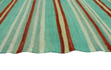 Winchester Corrick Lt. Green/Rust Rug, 3'10" x 6'7"