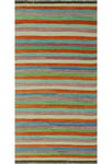 Winchester Tabia Rust/Blue Runner, 3'2 x 6'8