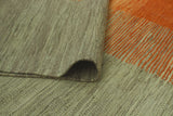 Winchester Edilma Orange/Grey Rug, 4'9" x 6'7"