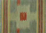 Winchester Chipo Grey/Rust Rug, 5'0" x 6'6"