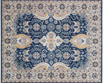 Yousafi Aynur Blue/Ivory Rug, 8'0" x 9'8"