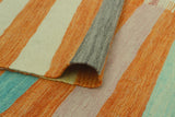 Winchester Berna Orange/Ivory Rug, 6'7" x 9'10"