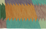 Winchester Clay Rust/Blue Rug, 7'11" x 9'8"