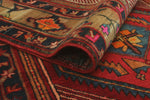 Fine VTG Bradon Rust/Charcoal Runner, 4'2" x 12'9"