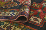 Fine VTG Blythe Navy/Rust Runner, 3'3" x 9'7"
