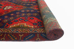 Fine VTG Layla Rust/Navy Runner, 3'9" x 9'9"