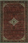 Fine VTG Pouri Rust/Ivory Rug, 6'8" x 9'10"