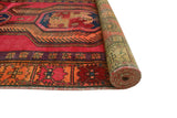 Fine VTG Katharin Red/Orange Runner, 3'10" x 10'8"