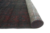 Winchester Eldric Charcoal/Purple Runner, 3'5" x 9'5"