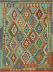 Sangat Darryl Orange/Purple Rug, 4'11" x 6'2"