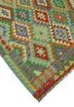 Sangat Darryl Orange/Purple Rug, 4'11" x 6'2"