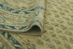 Semi Antique Baha Beige/Grey Runner, 3'5" x 9'7"