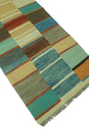 Winchester Annabeth Blue/Turquoise Runner, 2'8" x 12'10"