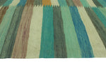 Winchester Edward Blue/Lt. Green Rug, 6'4" x 9'8"