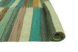 Winchester Edward Blue/Lt. Green Rug, 6'4" x 9'8"