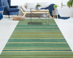 Winchester Guljaina Green/Blue Rug, 6'7" x 9'8"