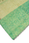 Balochi Winnie Ivory/Turquoise Rug, 5'10" x 7'8"
