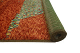 Balochi Emilee Ivory/Rust Rug, 3'5" x 4'11"