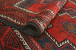 Fine VTG Helmand Red/Blue Runner, 3'1" x 9'3"