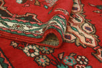 Fine VTG Dirk Red/Beige Runner, 3'4" x 9'6"