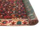 Fine VTG Gayle Black/Ivory Runner, 2'11" x 9'11"