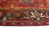 Fine VTG Udolph Red/Charcoal Rug, 8'4" x 10'9"