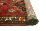 Fine VTG Darren Rust/Ivory Runner, 3'10" x 10'9"