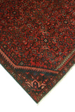 Fine VTG Yorgelis Rust/Charcoal Runner, 4'6" x 9'6"