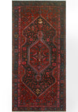 Fine VTG Cecile Red/Charcoal Runner, 4'8" x 9'10"
