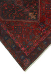 Fine VTG Cecile Red/Charcoal Runner, 4'8" x 9'10"