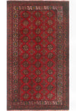 Vintage Azizah Burgundy/Brown Runner, 3'5" x 6'0"