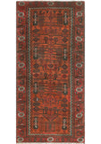 Vintage Yedda Rust/Red Runner, 3'3" x 6'10"