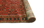 Fine VTG Arialda Rust/Charcoal Runner, 3'6" x 9'8"