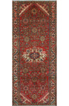 Fine VTG Mark Red/Ivory Runner, 3'9" x 8'10"