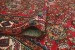 Fine VTG Mark Red/Ivory Runner, 3'9" x 8'10"