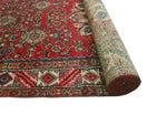 Fine VTG Mark Red/Ivory Runner, 3'9" x 8'10"