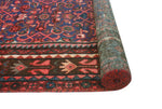 Fine VTG Habiba Blue/Brown Runner, 3'3" x 7'2"